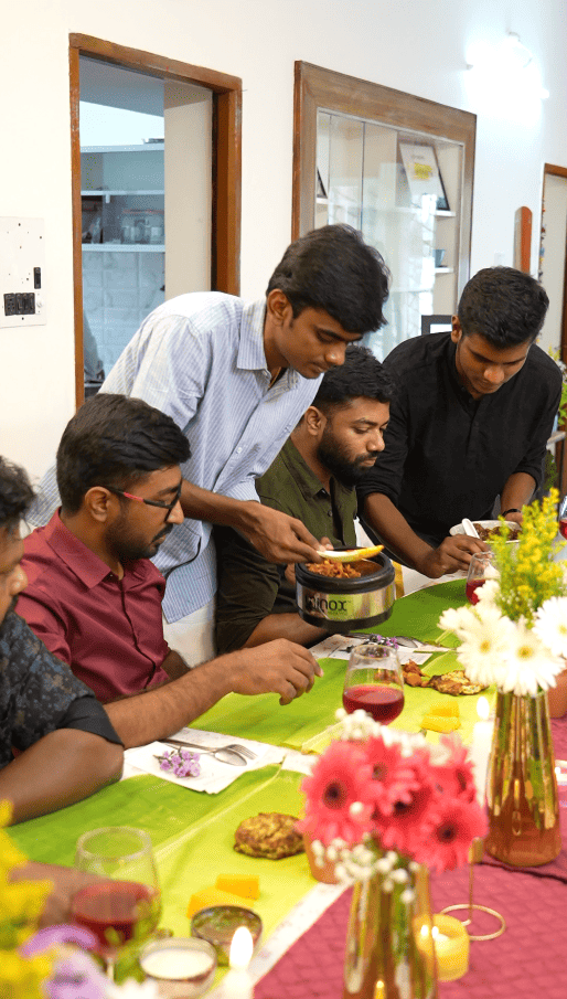 Serving the feast